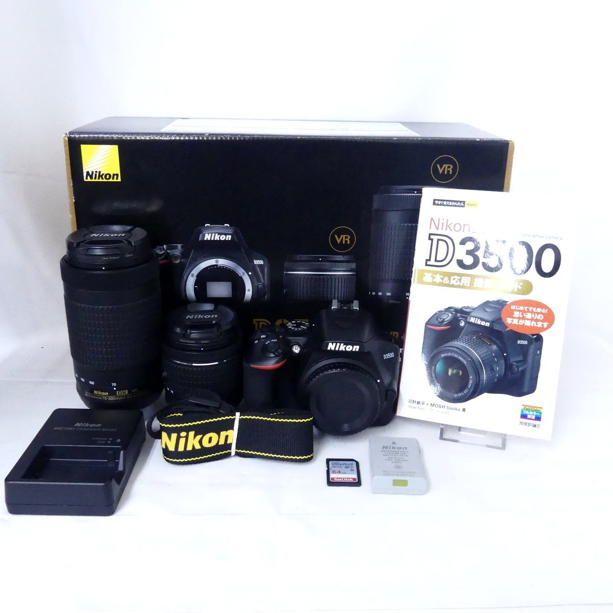 ⭐nikon D3500 ボディ ブラック⭐ニコン 送料無料♥️ Black Nikon d3500, Lenses, Model Name/Number: KAR-2 at