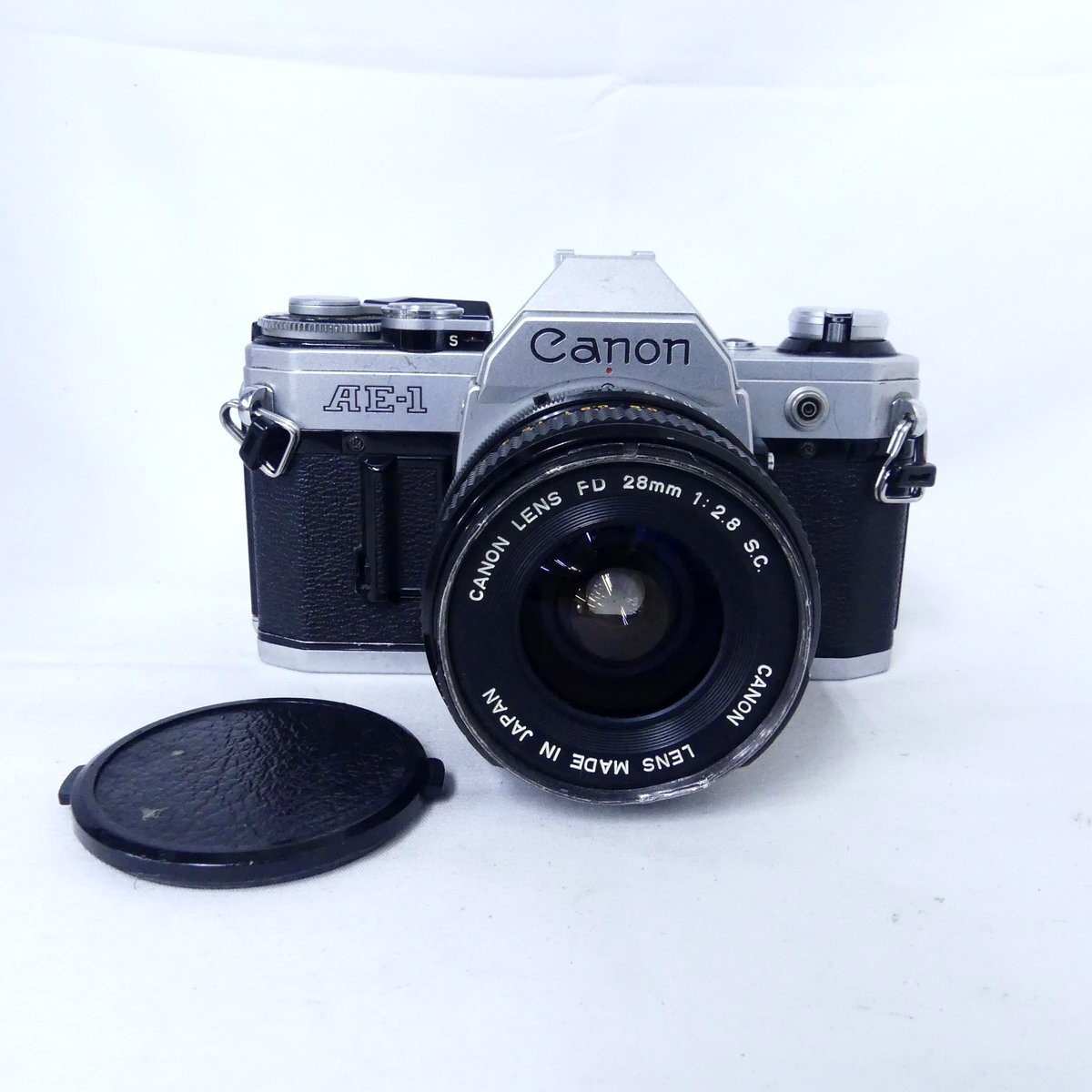 CANON AE-1本体　レンズ　フィルター２枚　セット　シャッター動作確認済 CANON AE-1本体 レンズ フィルター2枚 セット シャッター動作