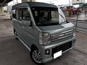 希少4WD 最上級 H28年 エブリイワゴンPZターボスペシャル ハイルーフ 【検R9年5月】純正ナビ/TV/パワスラ/ETC/衝突軽減/シートヒーター