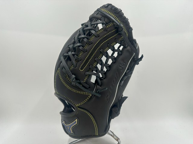 未使用　ミズノ　軟式　オールラウンド　ブラック MIZUNO ミズノ ソフトボール用 Mz Softer エムジーソフター