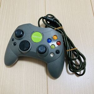 XBOX コントローラー ブラック Microsoft 初代 X08-50203 有線 マイクロソフト