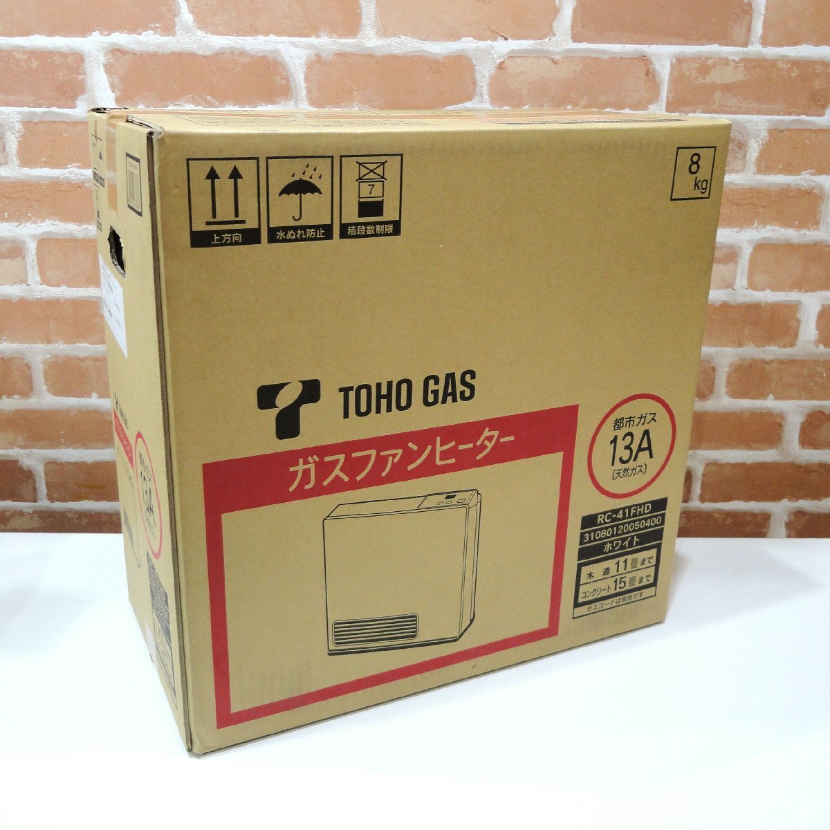 新品未開封　リンナイ ガスファンヒーター RHC4114 未開封未使用品 都市ガス15畳】リンナイ ガスファンヒーター RHC4114 未開封未