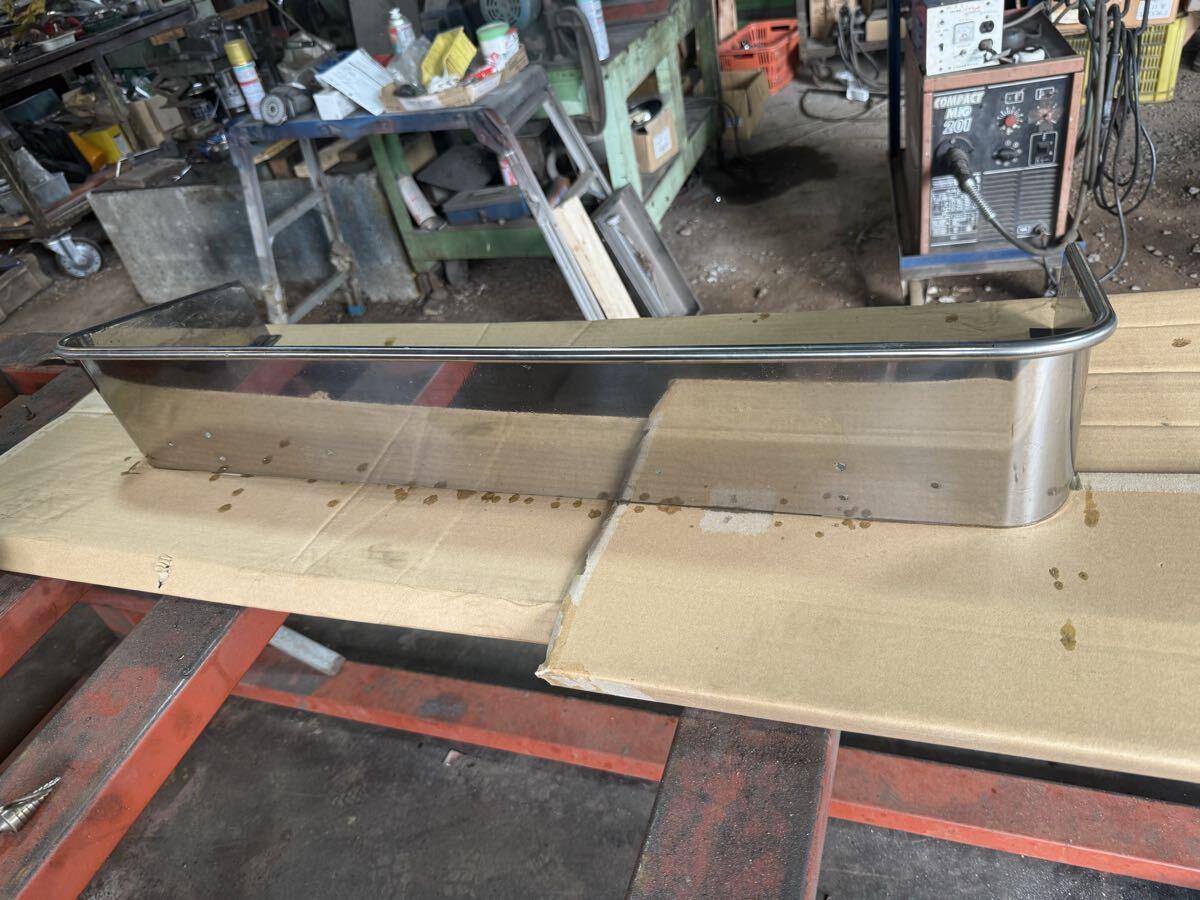 ステンレス製　デコトラ　バイザー　更に値下げ！（引き取り限定！） ステンレス製 デコトラ バイザー 更に値下げ！（引き取り限定