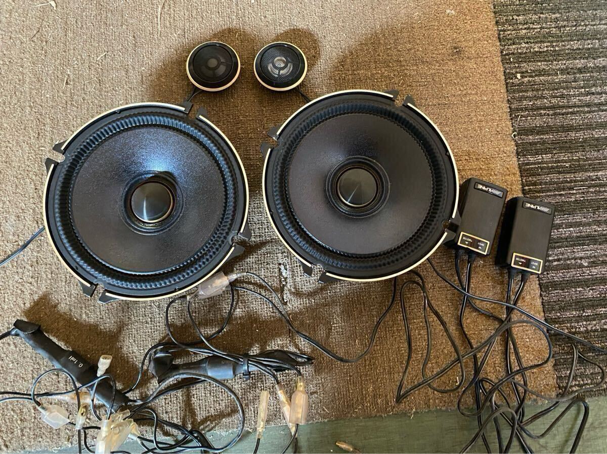 ALPINE X-170S ツィーターのみ 美品 アルパイン X-170S ツイーターのみ 片側ジャンク｜Yahoo!フリマ