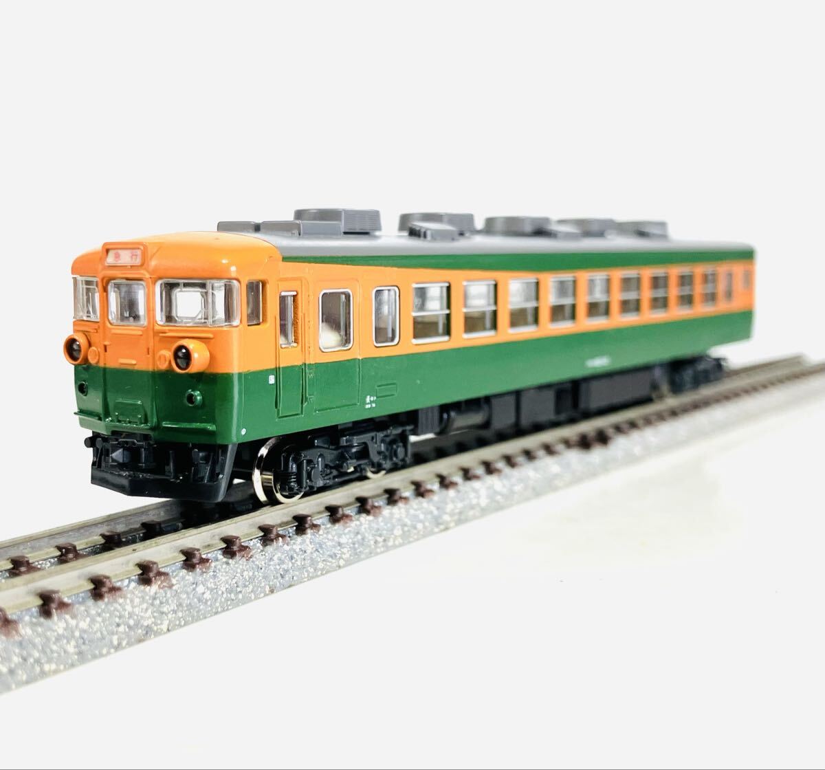 ★未使用 KATSUMI 鉄道模型 急行形 クモハ165 グリーン&オレンジ Yahoo!オークション -「165系 カツミ」の落札相場・落札価格