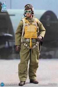 1/12 DID XA80032 アメリカ陸軍航空隊 レイフ大尉 男性アクションフィギュア 新品未開封