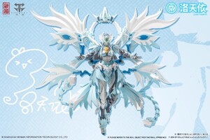 蔵道模型 四聖獣・朱雀 x 洛天依 合金アクションフィギュア 2025上海WF会場400体限定 新品未開封