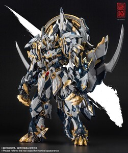 28cm 蔵道模型 CD-02 『四聖獣』 白虎機甲 合金完成品モデル 再版 アクションフィギュア 新品未開封