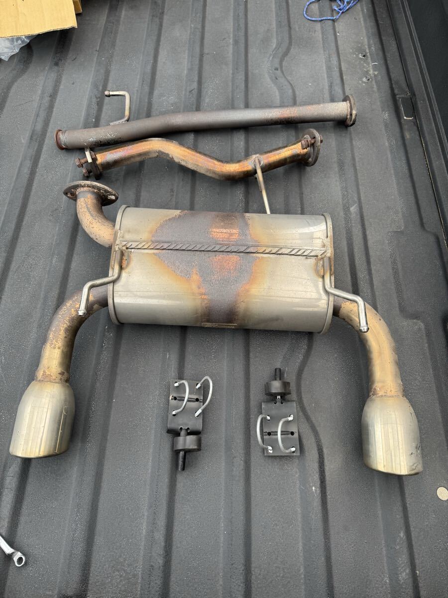 DA63社外マフラー オールステンレスマフラー タイプS キャリイ(DA63T)用 - GTCP