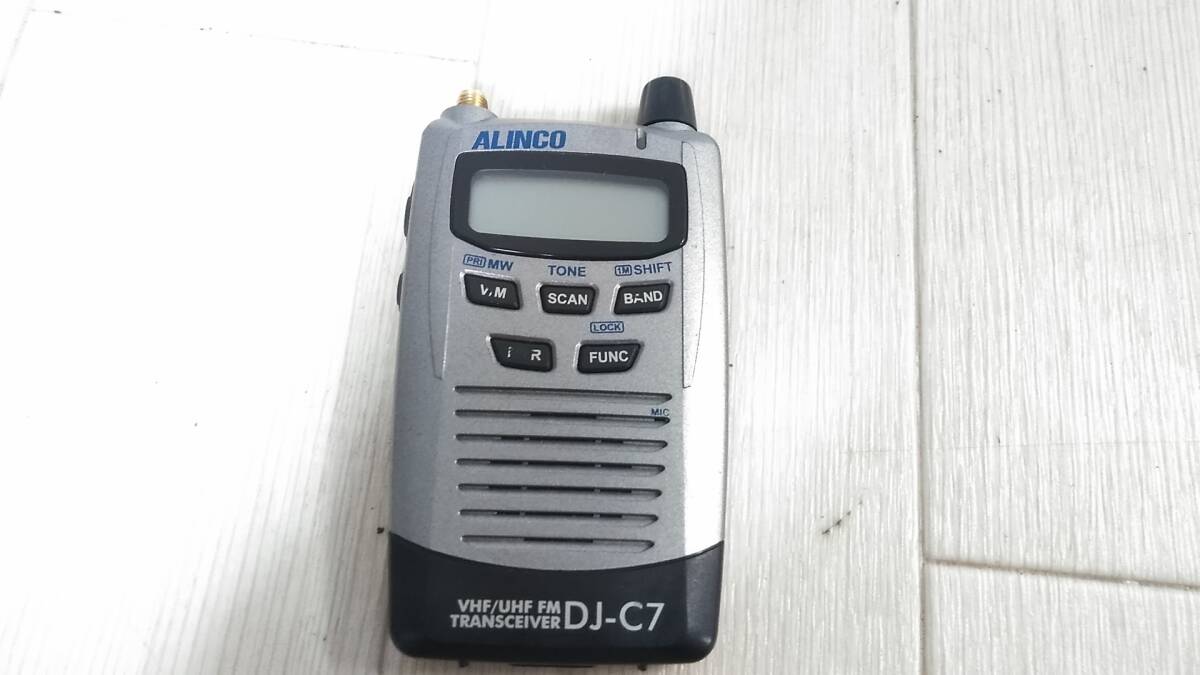 ALINCO DJ-C7 VHF/UHF トランシーバー 2台セット ALINCO DJ-C7 VHF/UHF トランシーバー 2台セット ALINCO DJ-C7