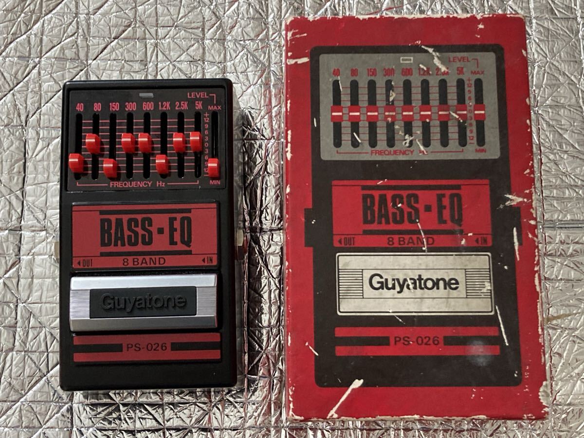 GUYATONE G-VⅢ 8POINT EQUALIZER イコライザー Yahoo!オークション -「guyatone」(イコライザー) (エフェクター