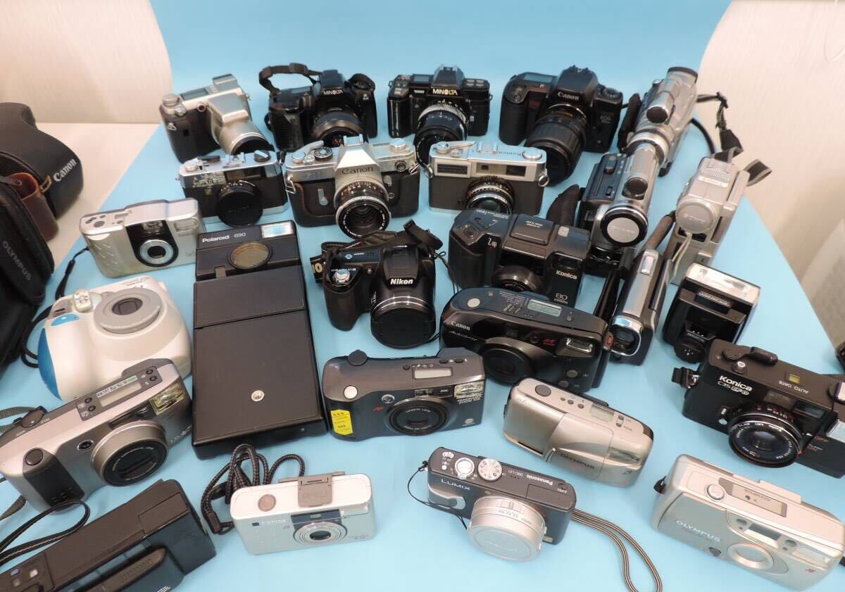 ポラロイド　Poraloid 　カメラ　まとめ売り　12台 Yahoo!オークション -「)ポラロイド」の落札相場・落札価格