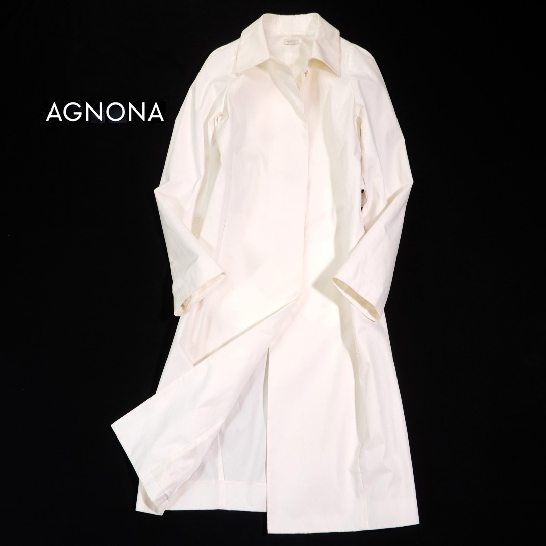 ヨシエイナバ アニオナ AGNONA カシミヤ100% ロングコート日本製 9号 ヨシエイナバ アニオナ AGNONA カシミヤ100% ロングコート日本製 9号