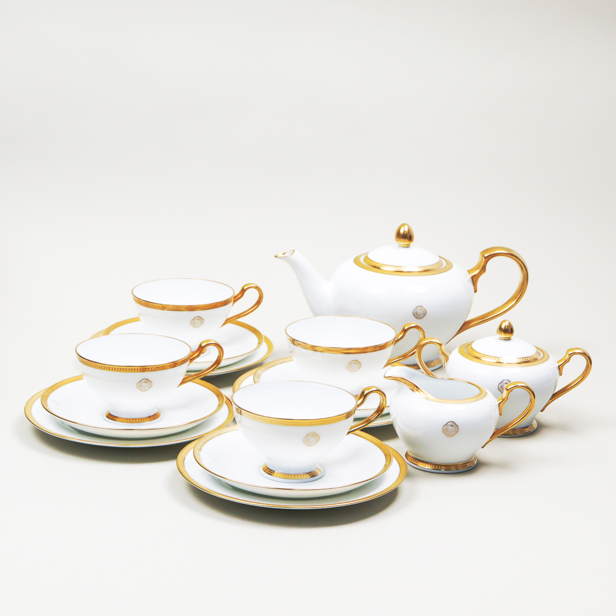 【未使用】ノリタケ　ダイヤモンドコレクション　ミニコンポート　5客セット 未使用】ノリタケ ダイヤモンドコレクション ミニコンポート 5客