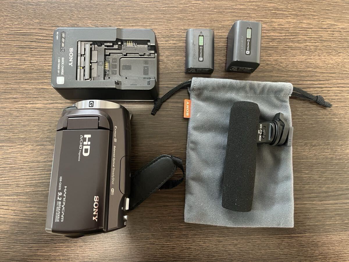 Yahoo!オークション -「sony hdr-cx670」の落札相場・落札価格