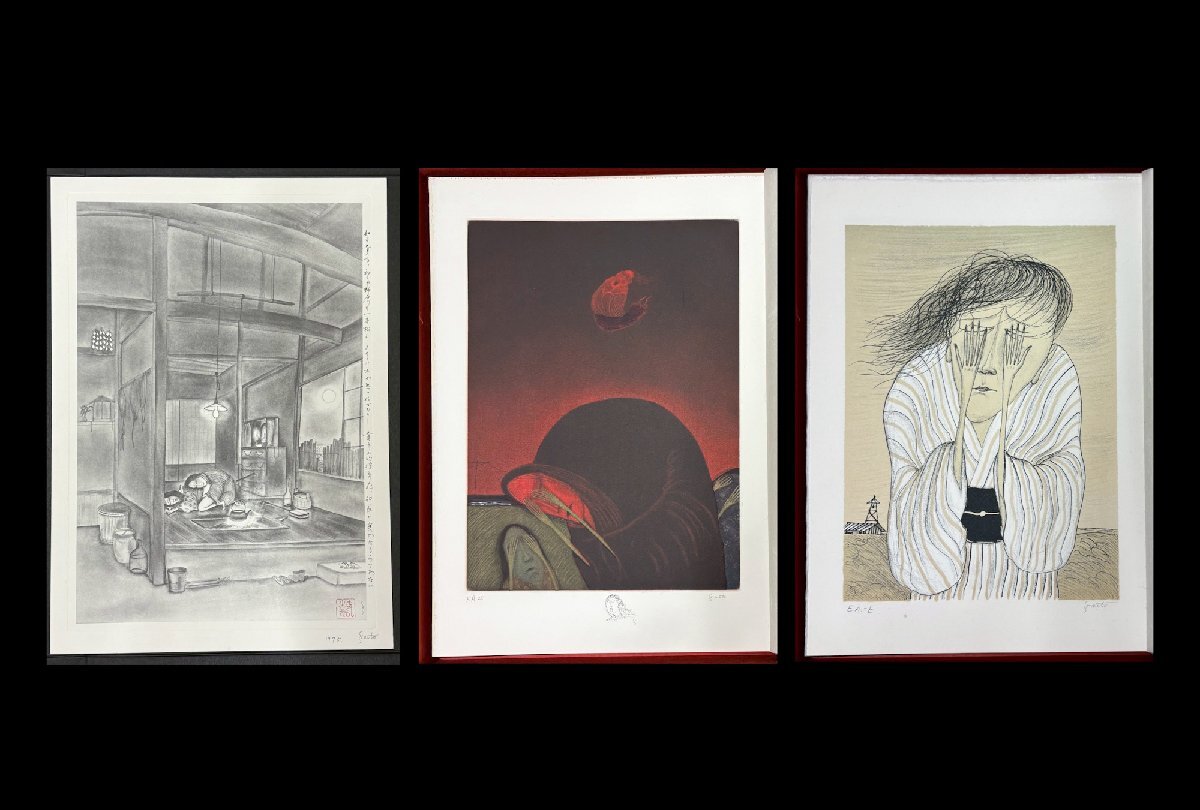 斎藤真一　メリーゴーランド　　画集より　状態良好　新品額付き 2025年最新】Yahoo!オークション -斎藤真一(版画)の中古品・新品