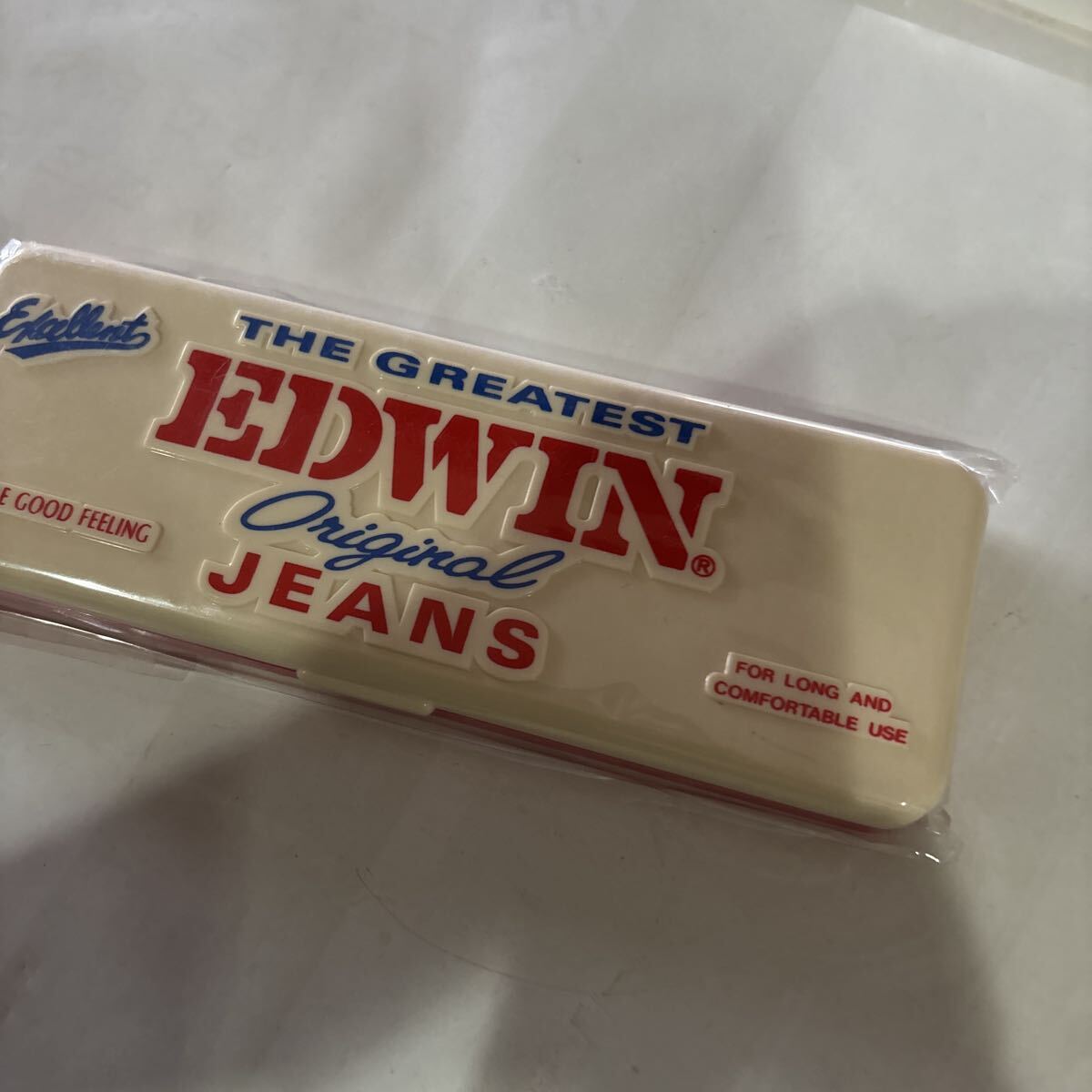 EDWIN★レトロステッカー看板 激レア！非売品 ビンテージ EDWIN木製看板 店頭用 販促用 - メルカリ