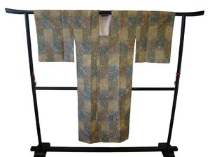 時代屋 美品 裄66.7cm 能衣裳 ロングコート 正絹 未使用 157cm~163cm Cs1483
