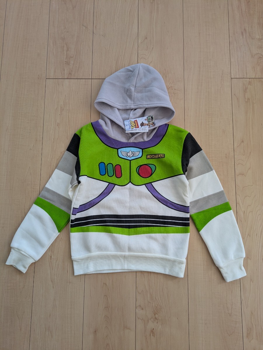 新品タグ付き130cm　トイストーリー　バズライトイヤー　なりきりトレーナー