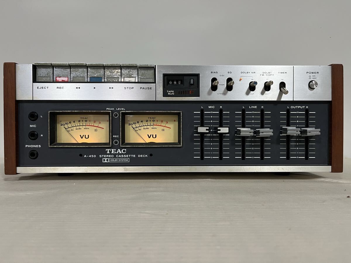 Yahoo!オークション -「teac a-450」の落札相場・落札価格