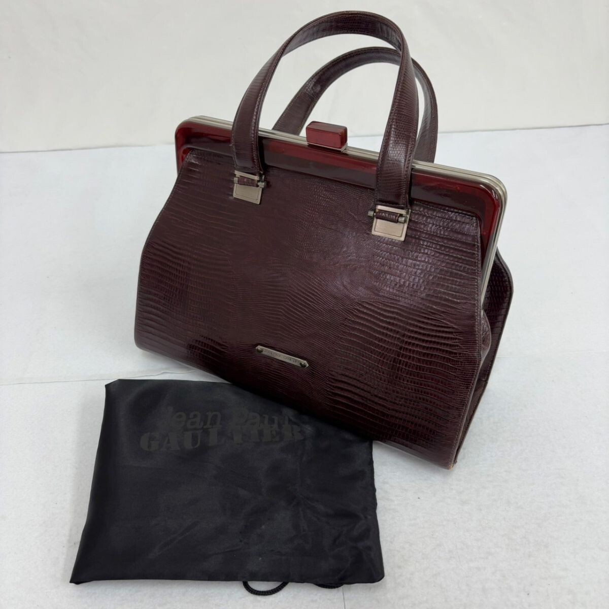 ヴィンテージ　Jean Paul GAULTIER　ドクターバック　ブラウン Yahoo!オークション -「jean paul gaultier バッグ」(ジャン