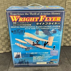 H935-O15-8620 WRIGHT FLYER ライトフライヤー 電動マイクロRCプレーン ラジコン飛行 ライト兄弟 説明書/箱付き OA