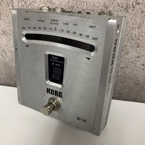 〇R022-P4-932 KORG コルグ DT-10 ギター・ベース用 デジタルチューナー OA