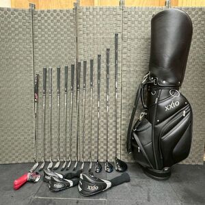 H908-O66-843*1 2 шт суммировать DUNLOP XXIO IMPACT POWER MATCHING/ODYSSEY белый лёд короткая клюшка /FLEX-S/ левый выгода . зеркальный ti/ сумка имеется OA