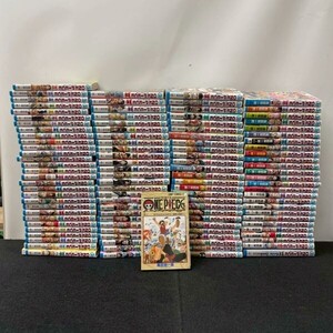 H603-K68-661 ONE PIECE ワンピース 尾田栄一郎 1-107巻+BLUE DEEP 週刊少年ジャンプ 集英社 ジャンプコミックス 漫画 マンガ OA