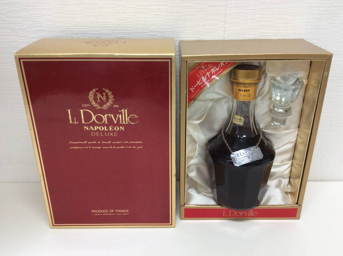 L.Dorville ナポレオン ブランデー ギフトボックス入り L. Dorville ナポレオン ブランデー ギフトボックス入り - メルカリ