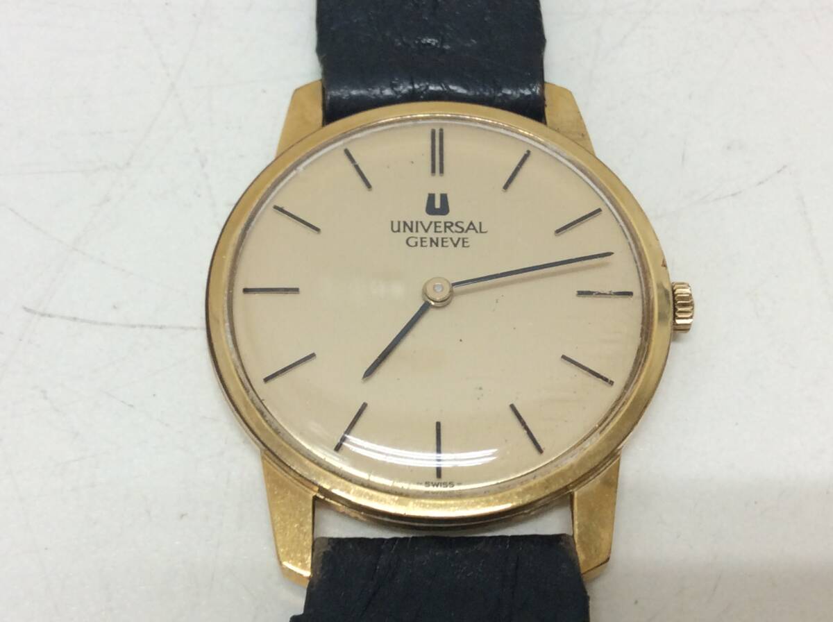 Yahoo!オークション -「ユニバーサルジュネーブ 手巻き」の落札