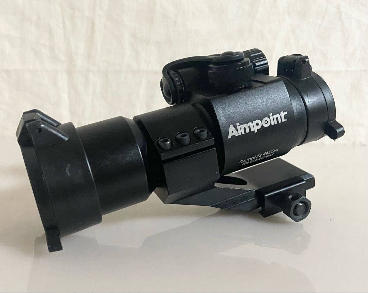 aimpoint comp M2 エイムポイント　実物 ダットサイト Aimpoint】実物Comp M2とマルイ Newプロサイトとの