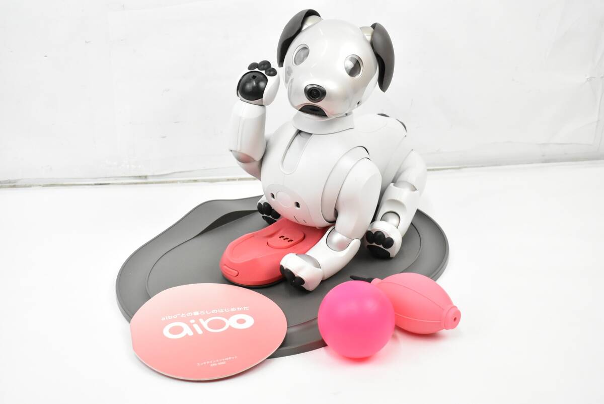 aibo グレー 　美品 アイボ25周年特設サイト | aibo