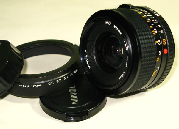 ☆美品☆ミノルタ MINOLTA MD28mm 1:2.8 広角レンズ Yahoo!オークション -「minolta md 28mm f2.8」の落札相場・落札価格