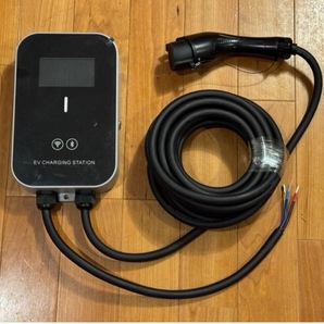 【15mケーブル・保証付】 スマートEV充電器 KT-3210SBW(15mケーブル・最大32A) Bluetooth/WiFi対応|スマホアプリ操作|送料無料