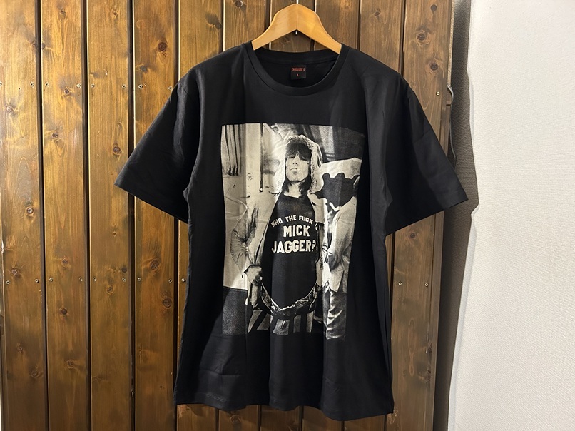 ミックジャガーThe Rolling StonesライセンスT ヴィンテージ ミックジャガーThe Rolling StonesライセンスT ヴィンテージ T