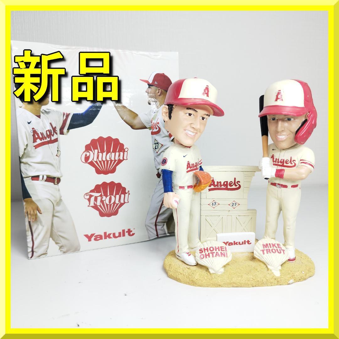 トラウタニ　ボブルヘッド 大谷翔平＆マイクトラウト7月1日エンジェルス球場25000体限定