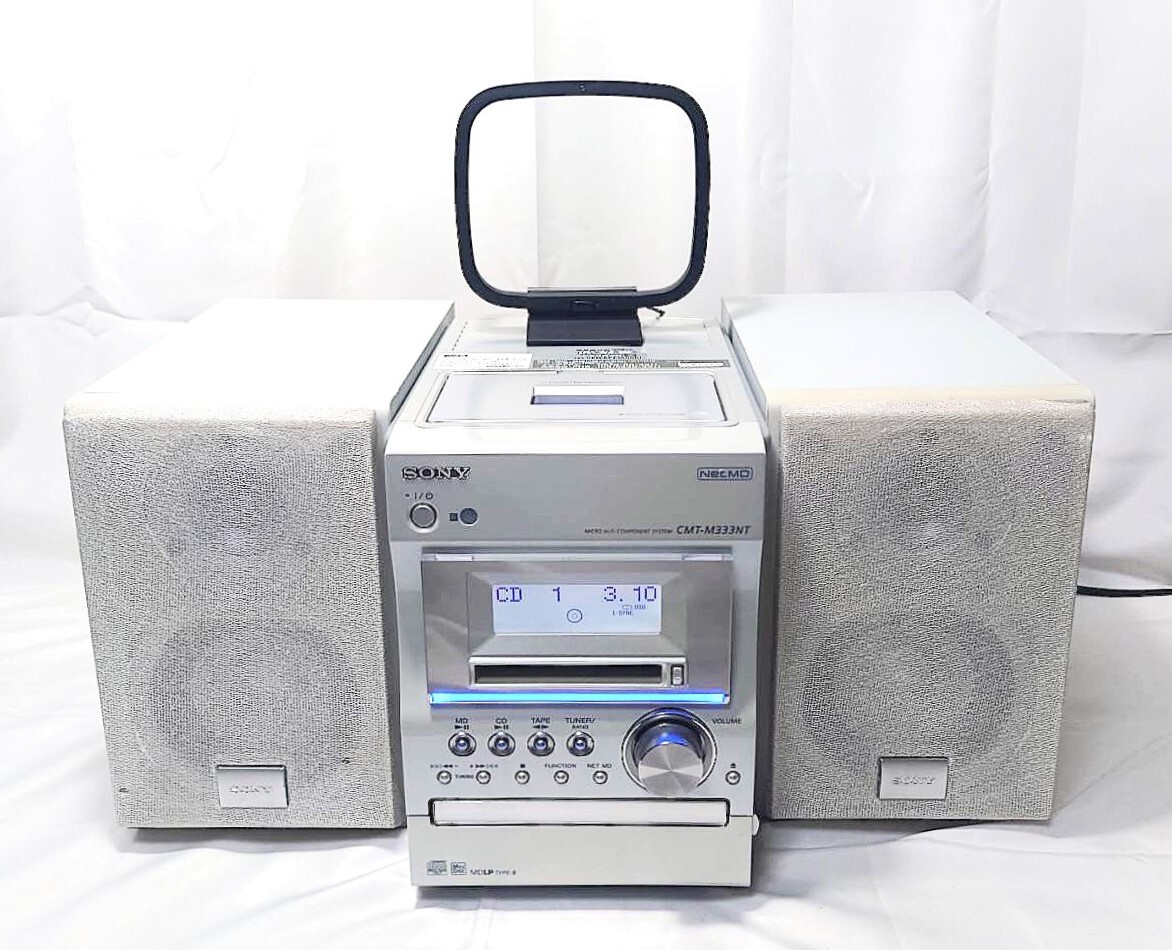 SONY CD MD コンポ HCD-M333NT SONY CMT-M333NT | 英雄のスペース