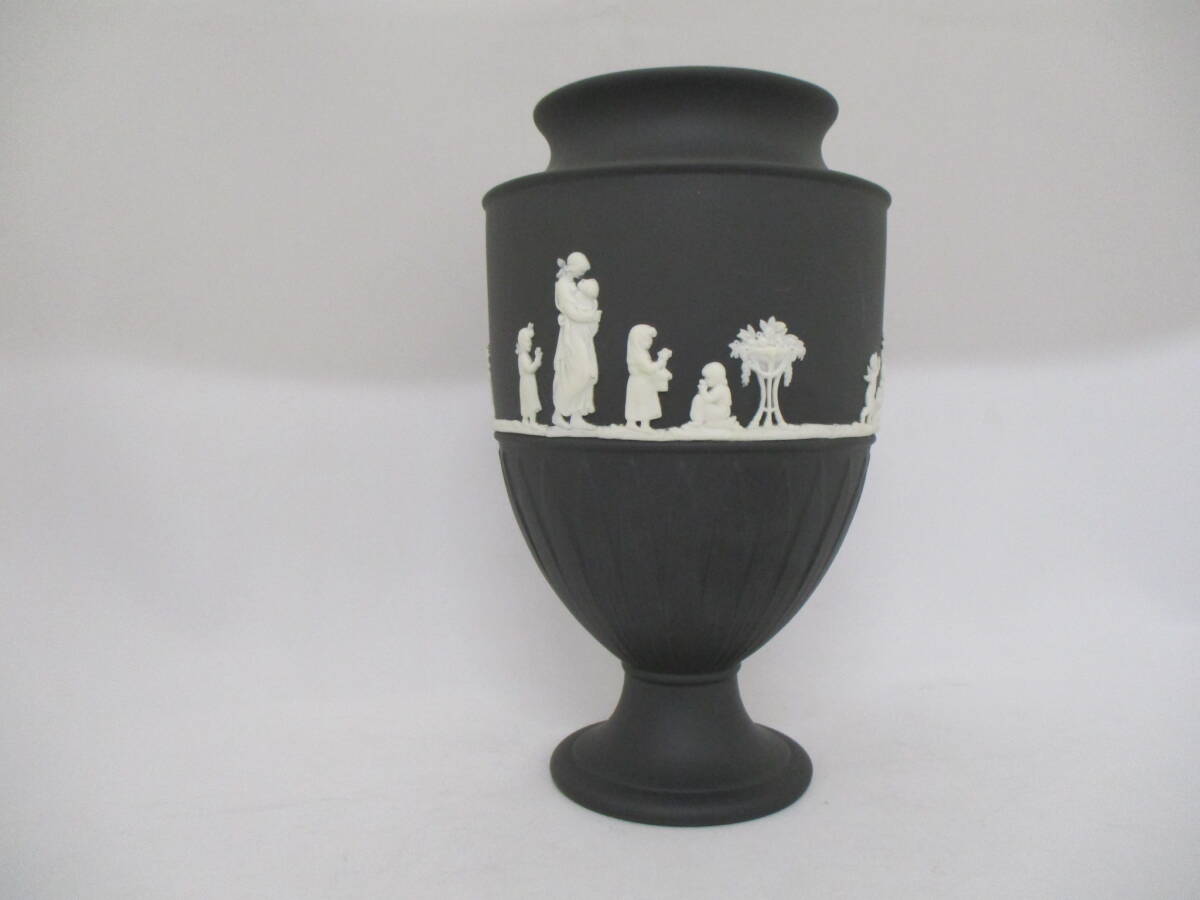 ウエッジウッド ブラック ジャスパー トロフィー ユニセックス オブジェ ウエッジウッド ブラック ジャスパー トロフィー ユニセックス