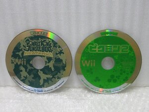 PK27306S★Wiiソフトのみ 2点セット★ピクミン2・ドンキーコング ジャングルビート★