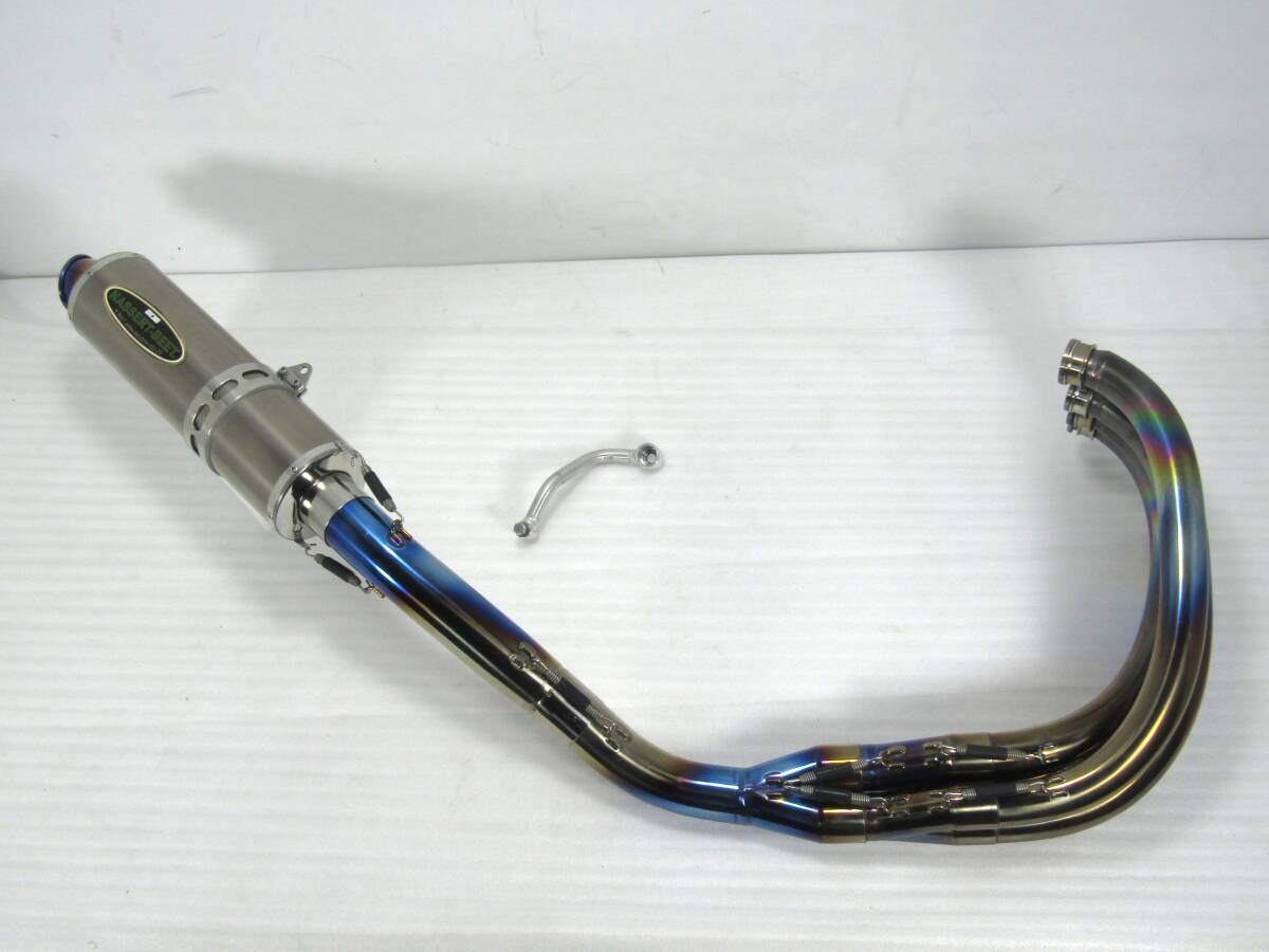 【ふっくー】ZRX1100 ストライカー　チタンエキパイ TRICKSTER - zrx1100 トリックスターサイレンサー BEETエキパイ