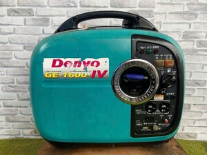 デンヨーGE-1600SS-IV 発電機★14日保証+1Lオイル付(A5)