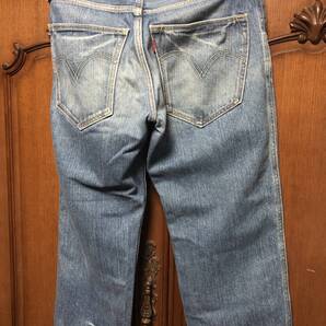 リーバイス Levi's 702 W30 L22 クロップド デニムパンツ USED加工◆5から8分丈 バックポケット大きめ