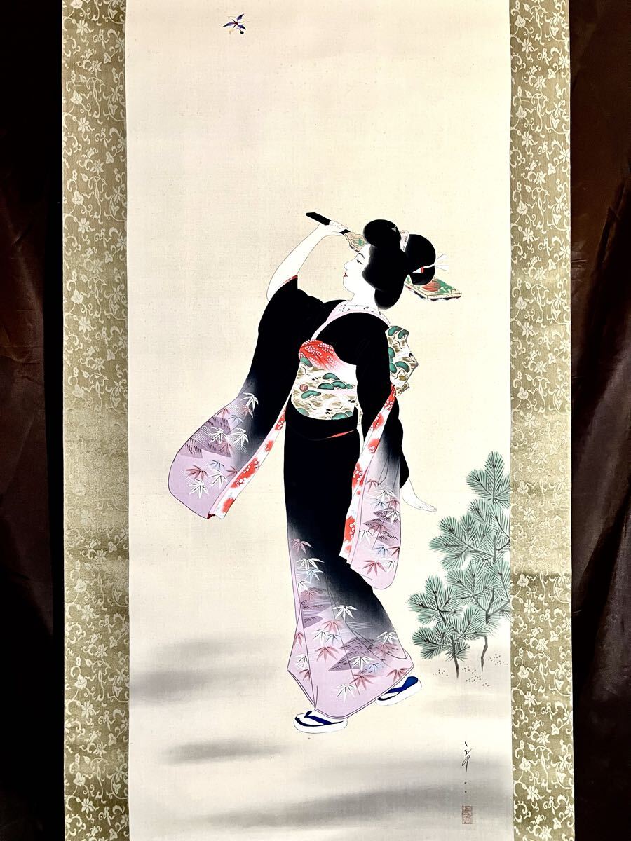 伊東深水先生の掛軸お譲りします！ 伊東深水先生の掛軸お譲りします！ - メルカリ