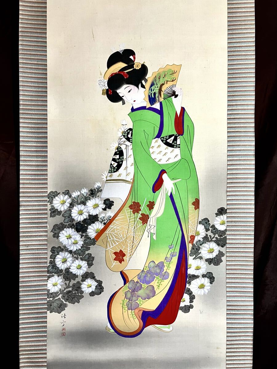 2025年最新】Yahoo!オークション -鏑木清方 掛軸の中古品・新品・未