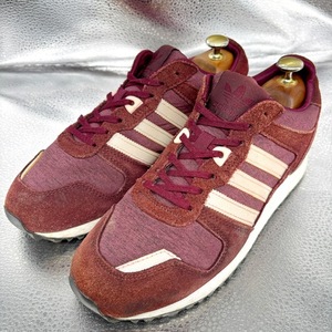 *adidas Adidas * спортивные туфли /24.5cm/ повседневная обувь / короткие сапоги / спорт обувь / wine red серия