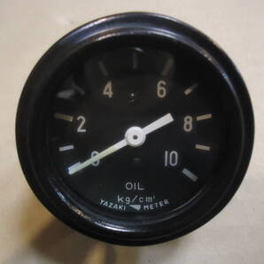 三菱ジープ J54 J53 J55 油圧計 メーター 中古品 年式不明.【 J3R 装着可】