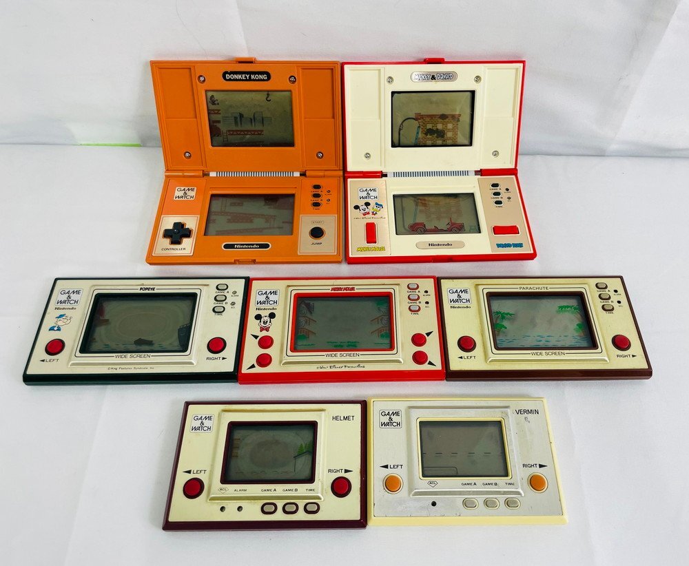 美品　動作確認済　GAME&WATCH ドンキーコング　レア Amazon.co.jp: 美品 ゲームウォッチ ドンキーコング 動作確認済