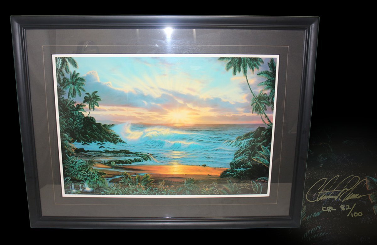 大幅お値下げ！★ラッセン版画 「マウイマジック」 Yahoo!オークション -「ラッセン マウイ」の落札相場・落札価格