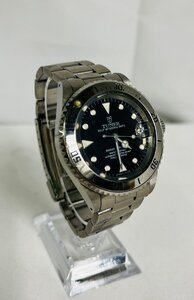 【6PW067】1円スタート TUNER チューナー SELF WINDING DATE 腕時計 稼働品 自動巻き デイト 黒文字盤 ウォッチ ブランド小物 現状品